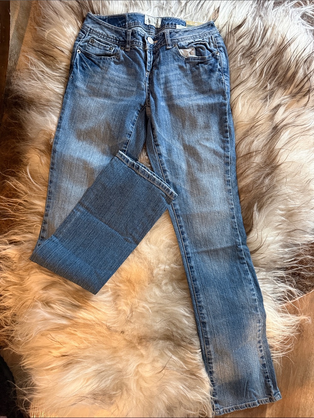 Classic Women's Blue Denim Jeans Aeropostale